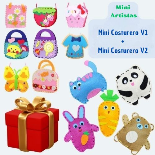 Mini-Costurero V2™: Kit de Costura Creativo para Niños