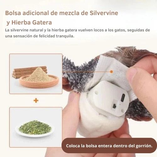 Pluma Divertida™ - Juguete Interactivo para Gatos