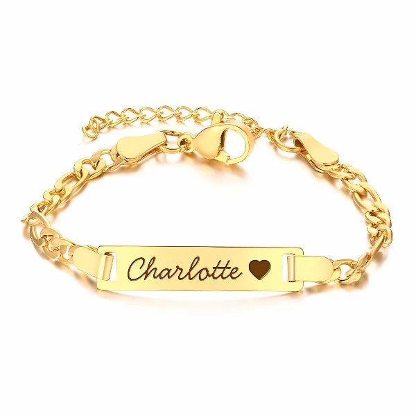 Pulsera Personalizada con Nombre para Niños™