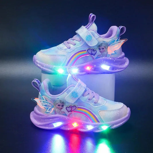 👑 Zapatillas LED de Princesa – Magia en Cada Paso